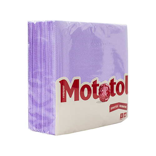 Servetele de masa 33x33cm mov 2 straturi mototol 40 buc/pac